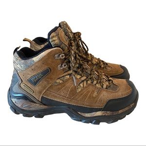 Camouflage Leather Boots 